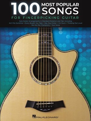 cover image of 100 Most Popular Songs for Fingerpicking Guitar